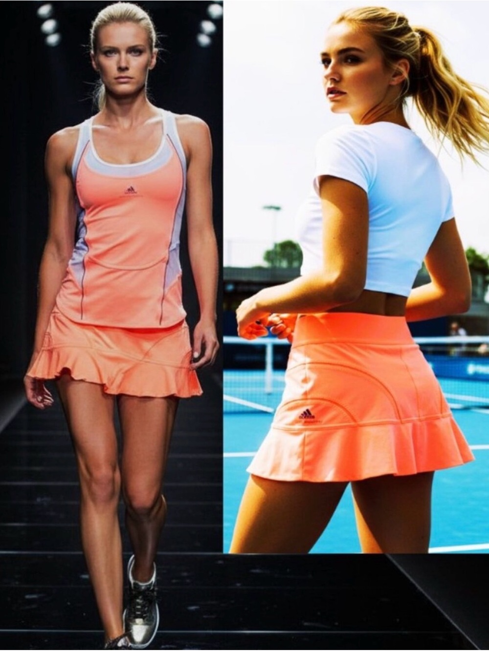 ADIDAS STELLA MCCARTNEY Barricade Skirt European Size 44L - Picture 1 of 6